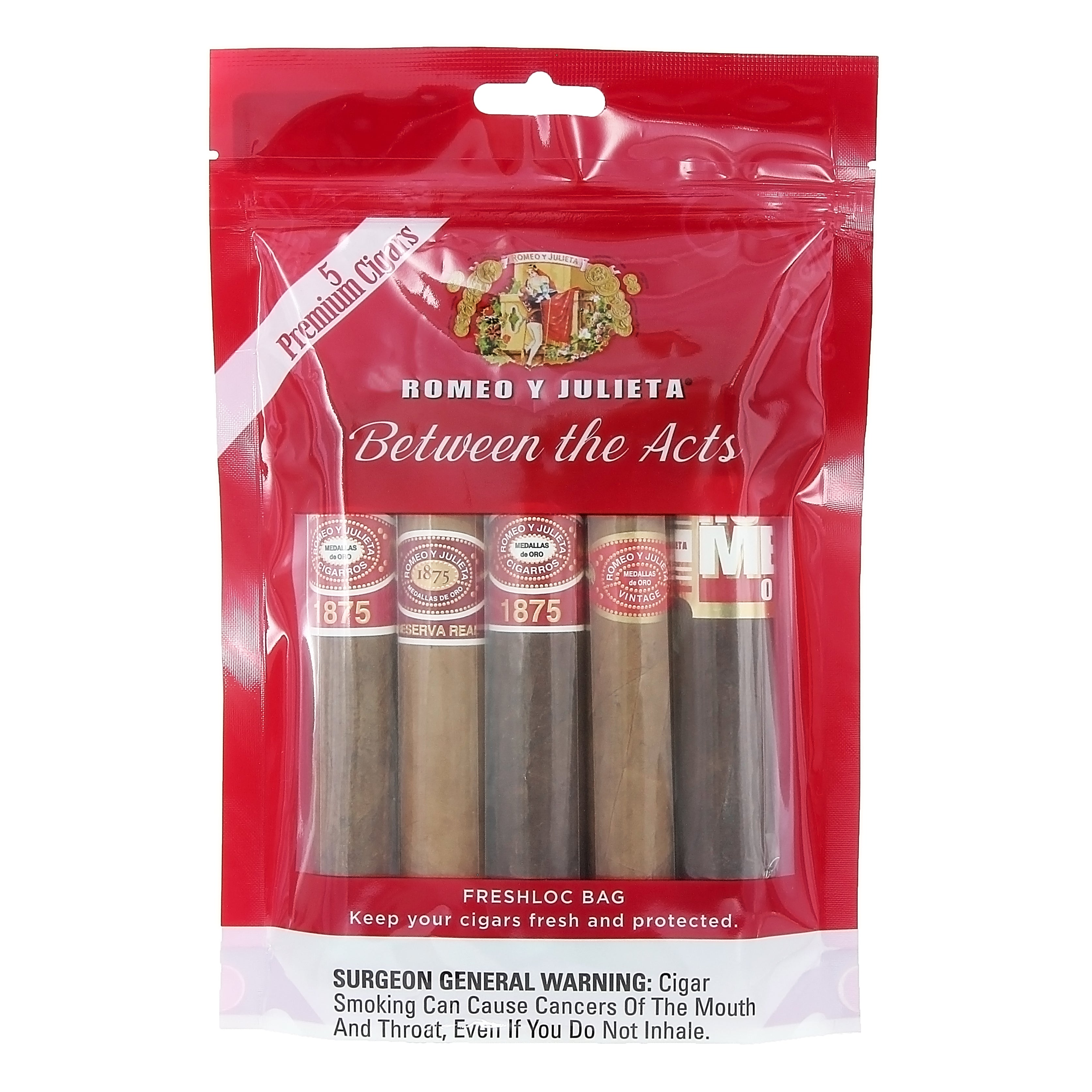 Romeo Y Julieta Between The Acts Fresh Loc 5-Cigar Sampler