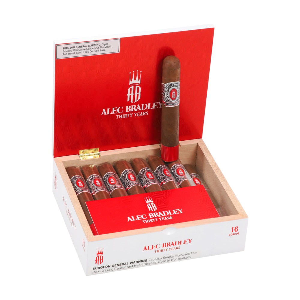 Alec Bradley 30 Years Gordo 60X6 Box of 16