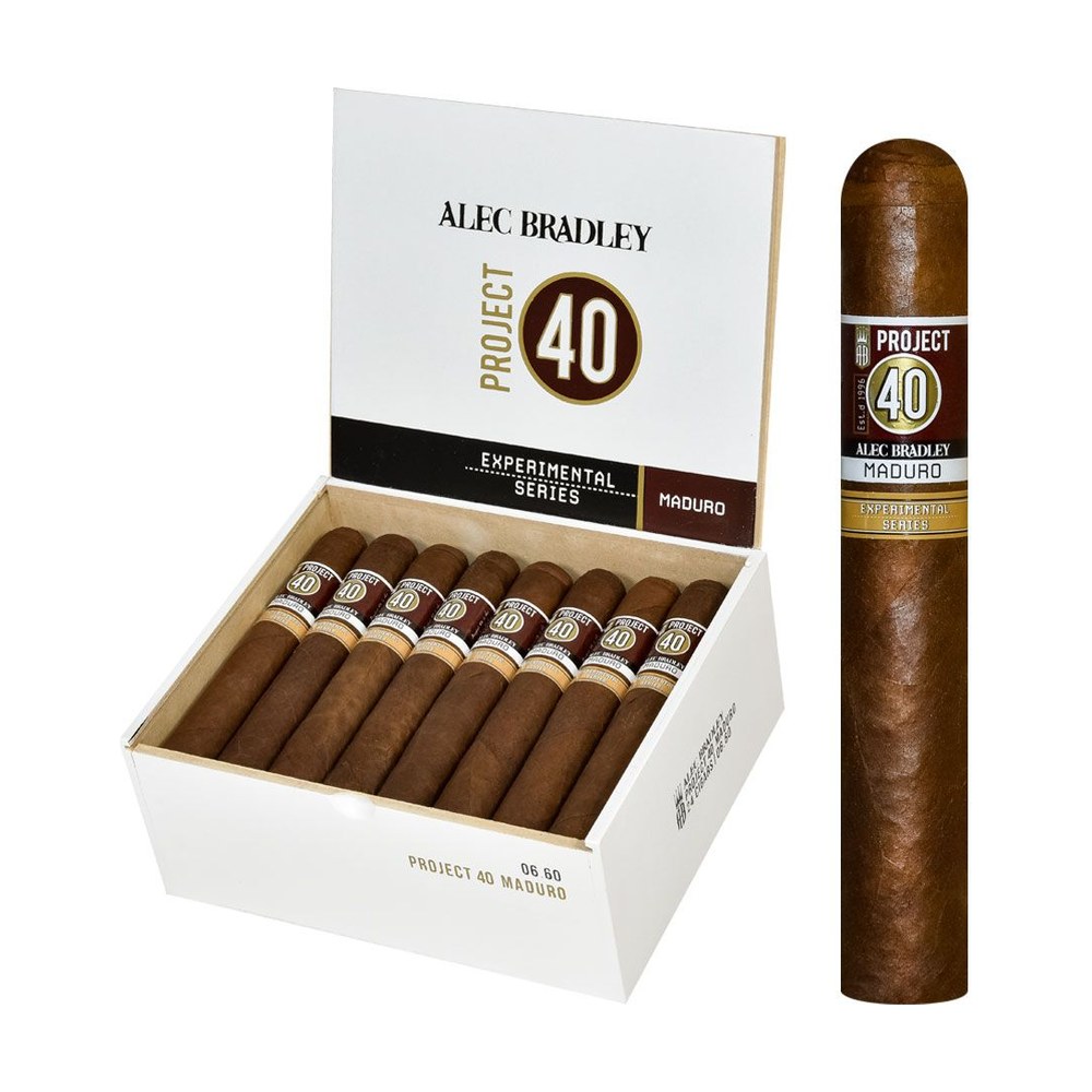 Alec Bradley Project 40 Maduro Gordo (06.60) 60X6 Box of 24