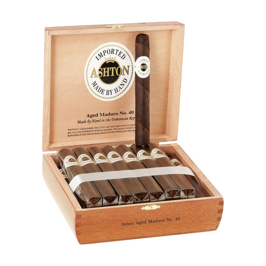 Ashton Aged Maduro #40 50X6 Box of 25