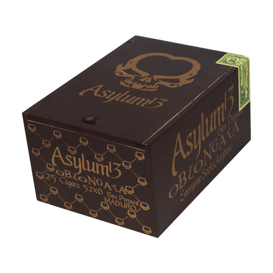 Asylum 13 Oblongata Maduro Toro 52X6 Box of 25