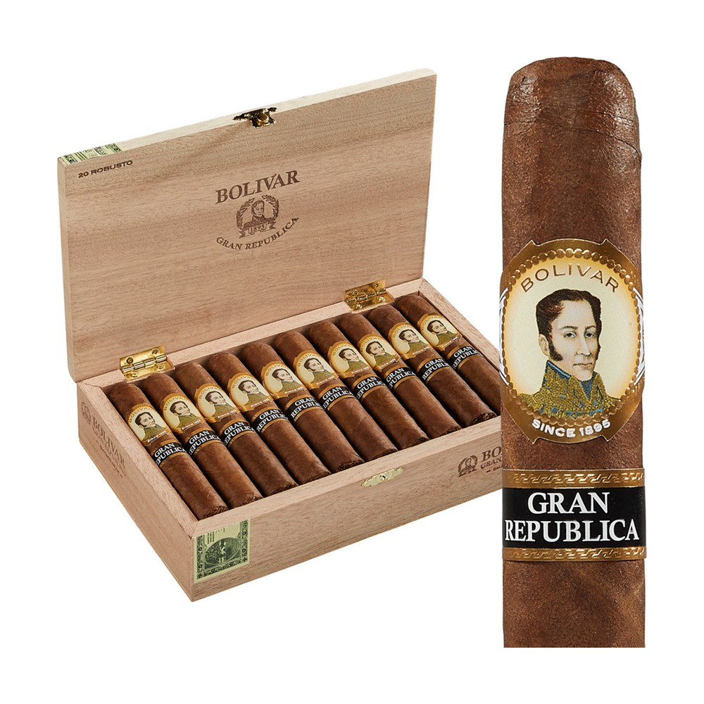 Bolivar Gran Republica Toro 54X6 Box of 20