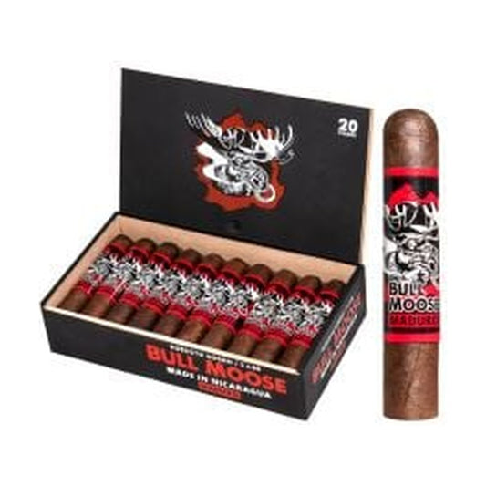 Chillin Moose Maduro Gigante XL (Maduro) 70X6 Box of 20