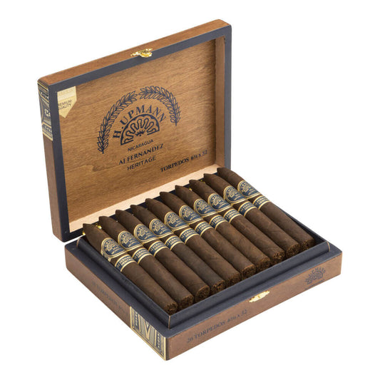 H Upmann Nicaragua Heritage Aj Fernandez Torpedo 52X6.125 Box of 20