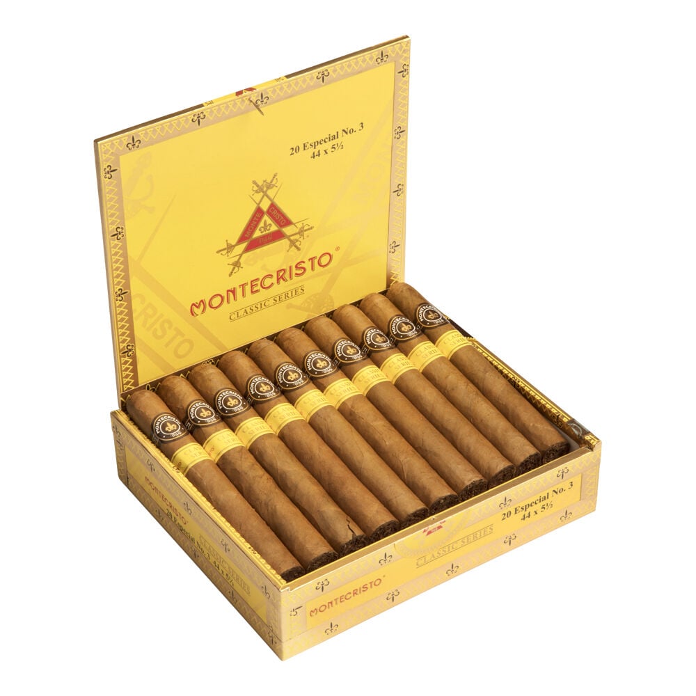 Montecristo Classic Collection Especial No.3 44X5.5 Box of 20