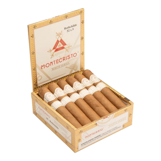 Montecristo White Rothchilde 52X5 Box of 10