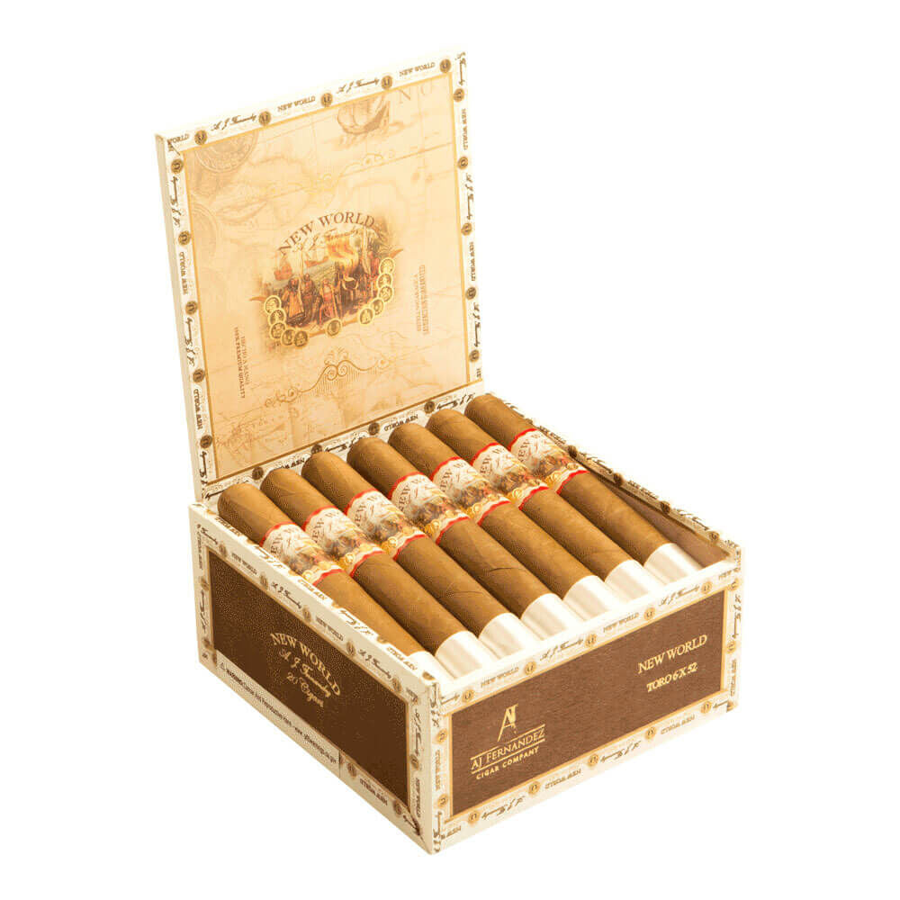 AJ Fernandez New World Connecticut Toro 52X6 Box of 20
