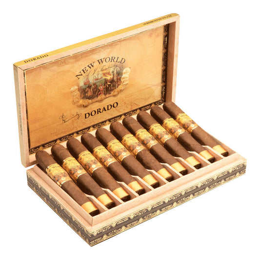 AJ Fernandez New World Dorado Robusto 52X5.5 Box of 10