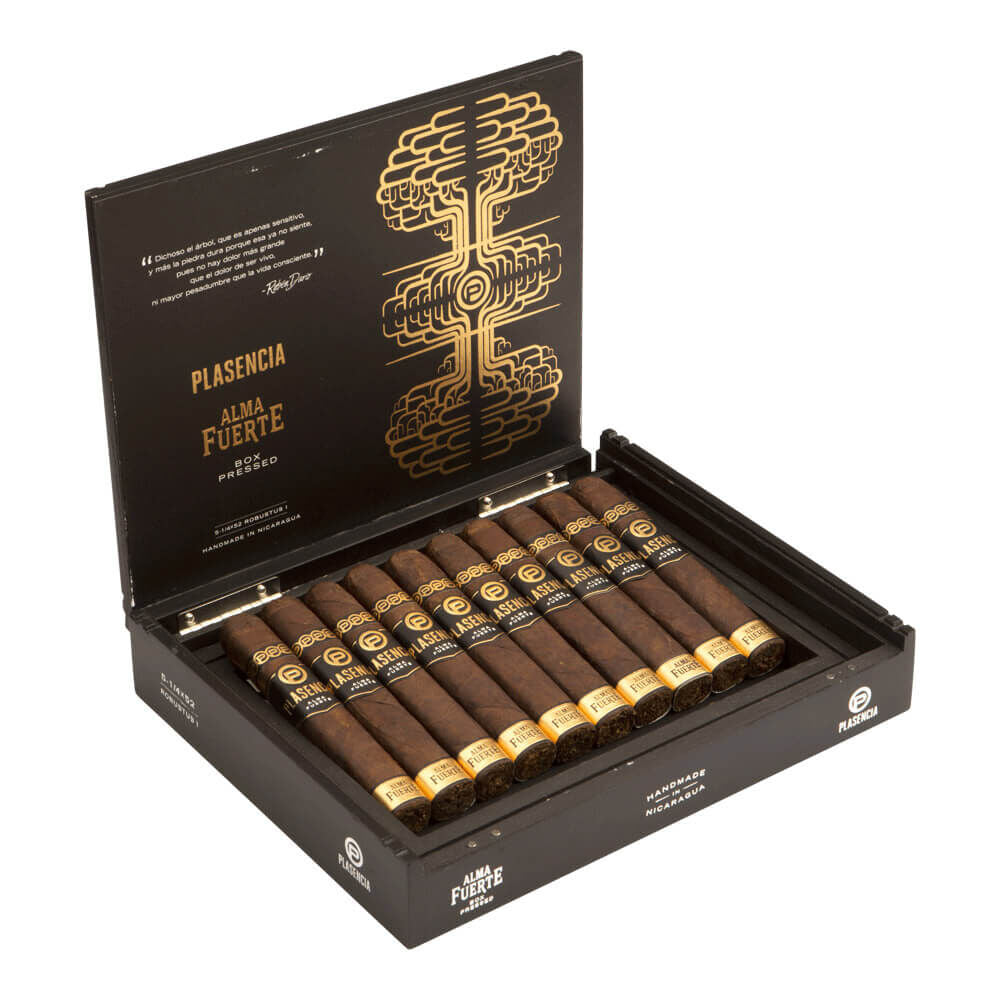 Plasencia Alma Fuerte Robusto 52X5.25 Box of 10