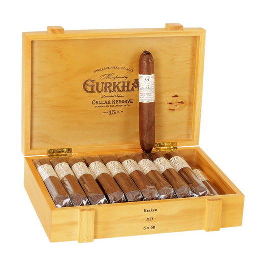 Gurkha Cellar Reserve 15 Years Kraken XO 60X6 Box of 20