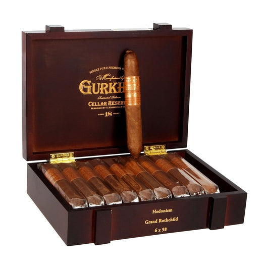 Gurkha Cellar Reserve 18 Years Hedonism 58X6 Box of 20