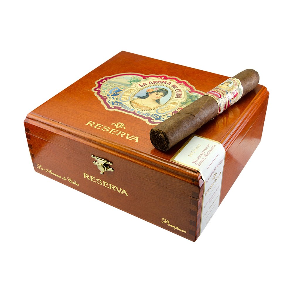 La Aroma de Cuba Reserva Pomposo 60X6.5 Box of 24