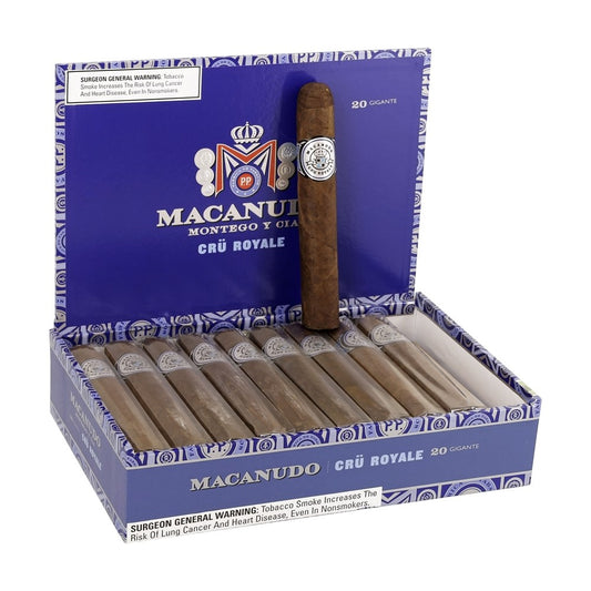 Macanudo Cru Royale Gigante 60X6 Box of 20