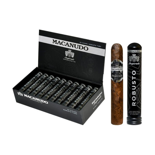 Macanudo Inspirado Black Robusto Tubo 50X5 Box of 20