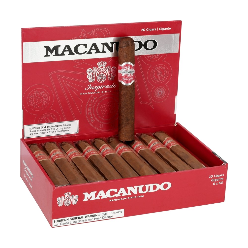 Macanudo Inspirado Red Gigante 60X6 Box of 20