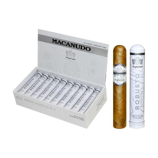 Macanudo Inspirado White Robusto Tubo 50X5 Box of 20