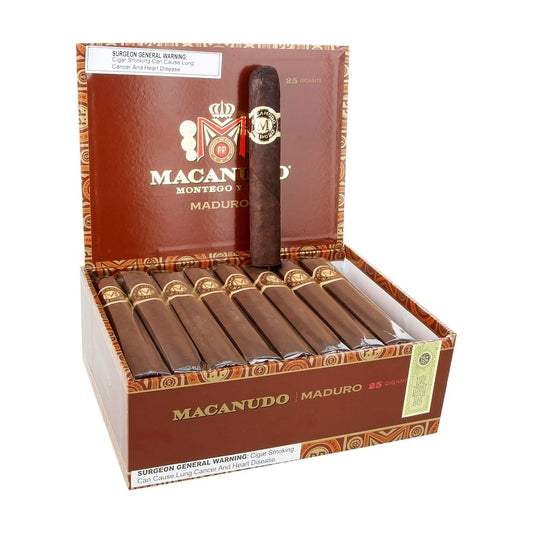 Macanudo Maduro Gigante 60X6 Box of 25
