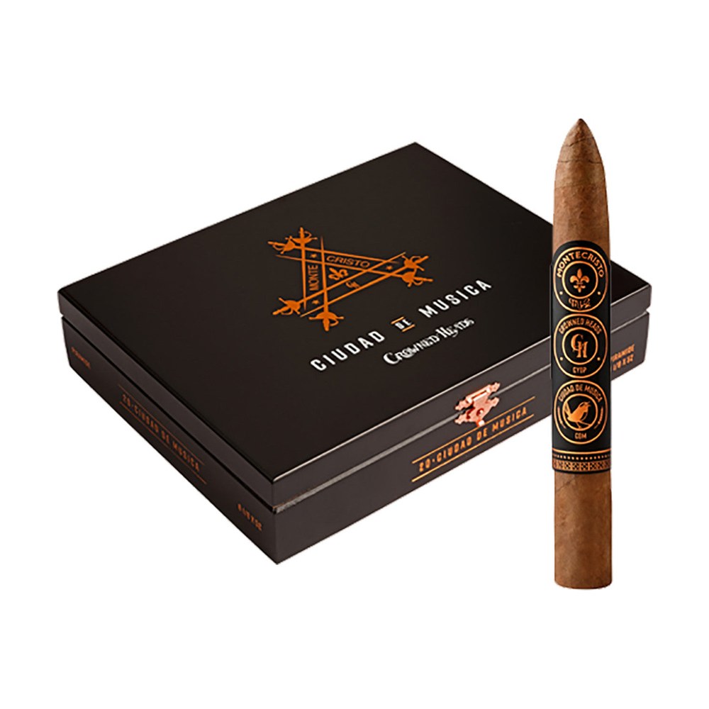 Montecristo Ciudad De Musica Piramide 52X6.125 Box of 20