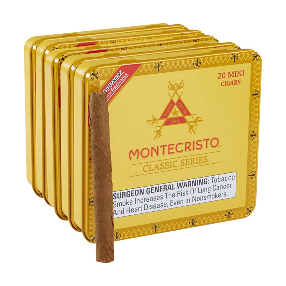 Montecristo Classic Minis 5x20 Tin