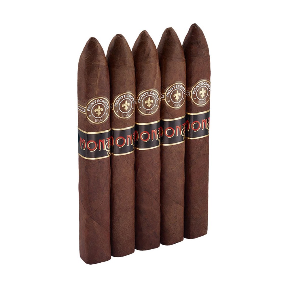 Montecristo Monte by Montecristo Jacopo No. 2 54X6.125 Pack of 5 – box