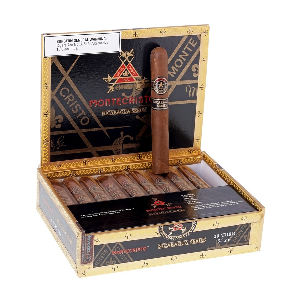 Montecristo Nicaragua Toro 54X5 Box of 15