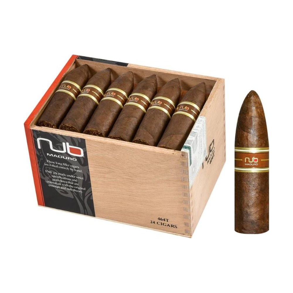 Nub Maduro 464 Torpedo 64X4 Box of 24