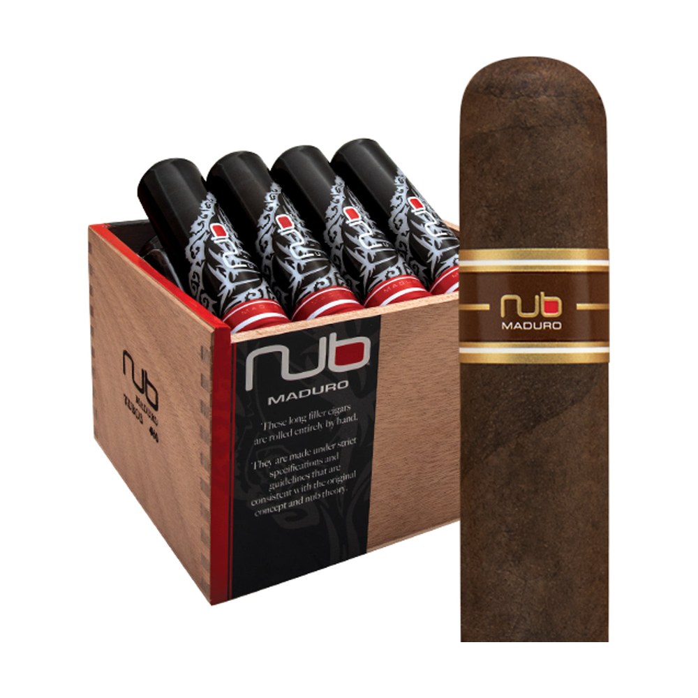 Nub Maduro 460 Tubo 60X4 Box of 12
