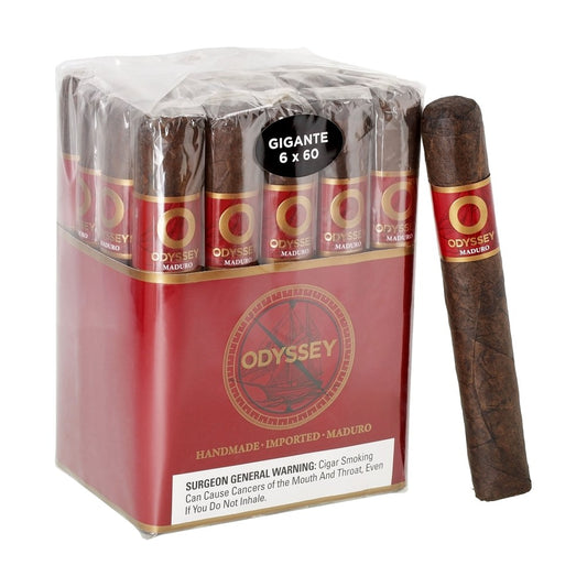 Odyssey Maduro Gigante 60X6 Box of 20