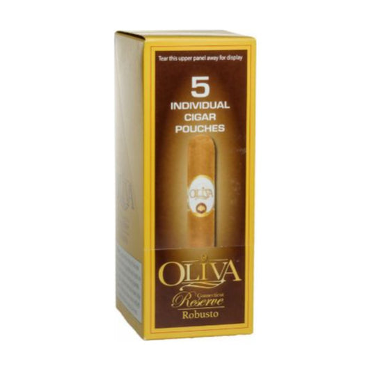 Oliva Connecticut Reserve Robusto (Pouches) 50X5 Fresh Pack of 5