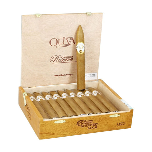 Oliva Connecticut Reserve Torpedo 52X6.5 Box of 20