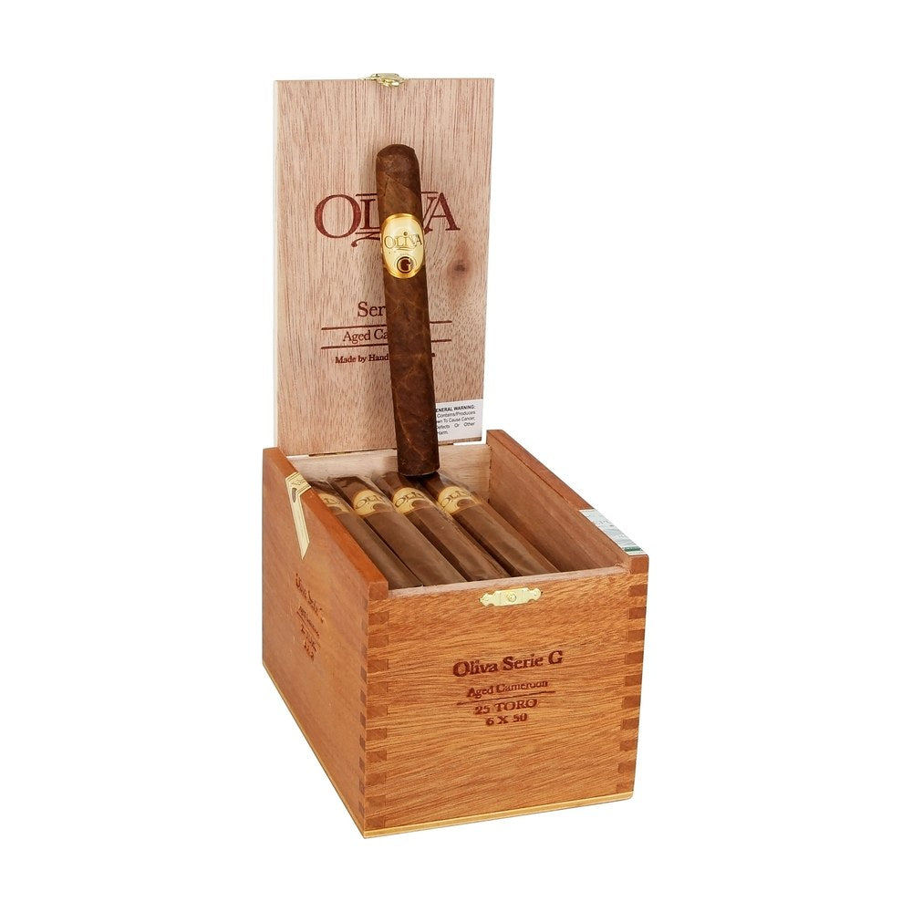 Oliva Serie G Aged Cameroon Toro 50X6 Box of 25