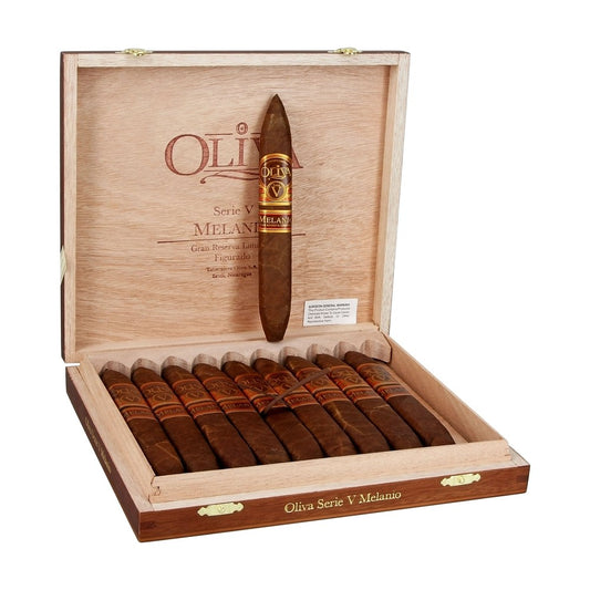 Oliva Serie V Melanio Figurado 54X6.5 Box of 10