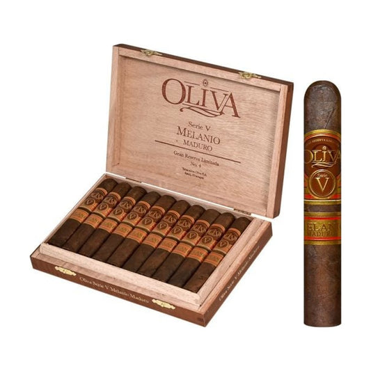 Oliva Serie V Melanio Maduro No.4 46X4.5 Box of 10