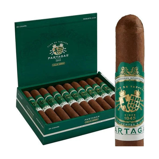 Partagas Valle Verde Robusto 50X5 Box of 20