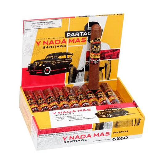 Partagas Y Nada Mas Gigante 60X6 Box of 25