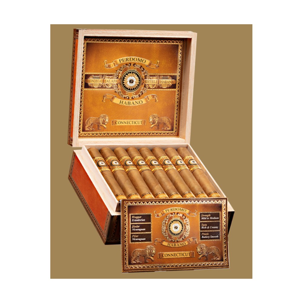 Perdomo Habano BBA Connecticut Gordo 60X6 Box of 24