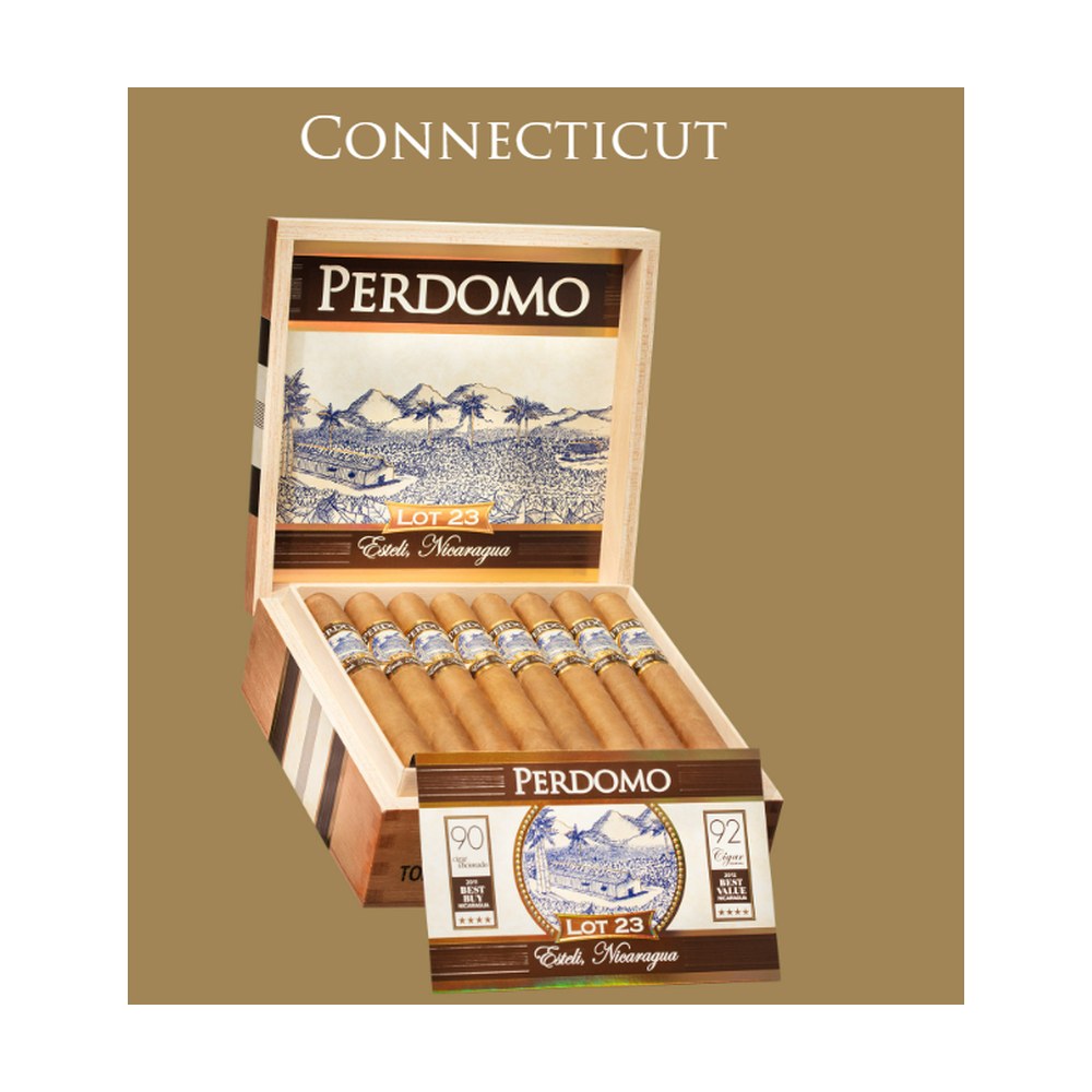 Perdomo Lot 23 Connecticut Toro 50X6 Box of 24