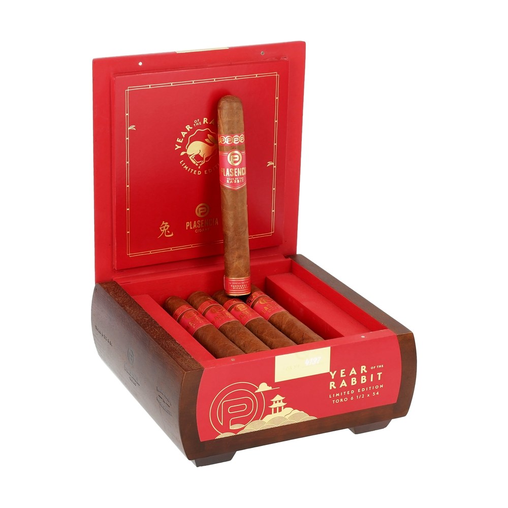 Plasencia Year Of The Rabbit Toro 54X6.5 Box of 10