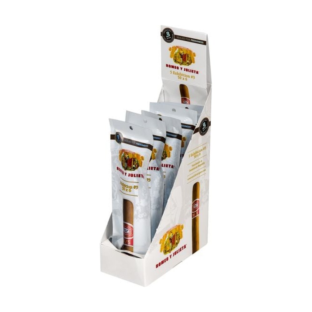 Romeo Y Julieta 1875 Originals Exhibicion #3 Freshloc (Single) 50X6 Fresh Pack of 5
