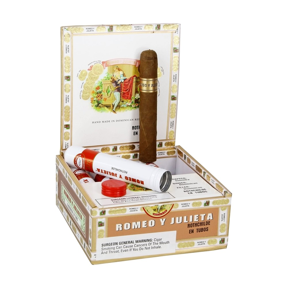 Romeo Y Julieta 1875 Originals Rothchild En Tubo 50X5 Box of 10