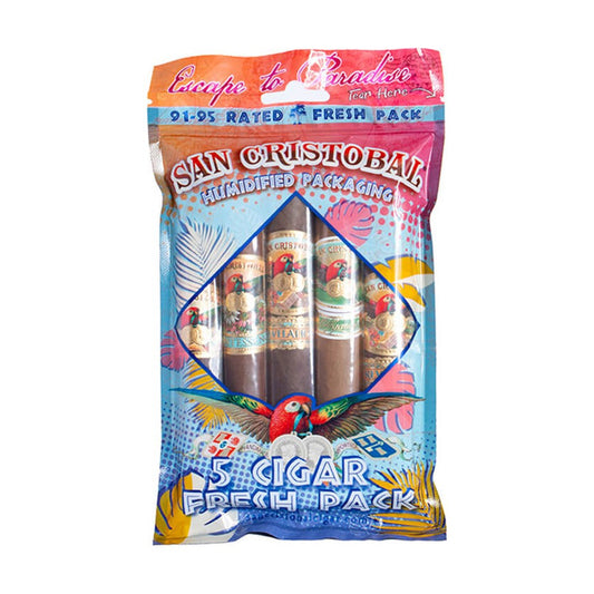 San Cristobal Fresh Pack Sampler 5 Cigars